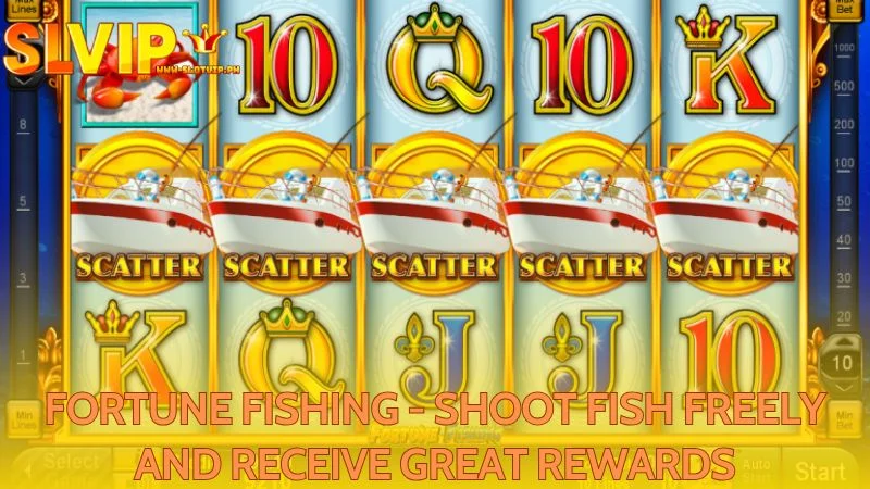 In Fortune Fishing you can enjoy fishing and receive exceptional rewards
