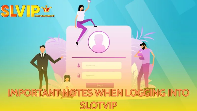 Players should pay attention to specific login guidance notes